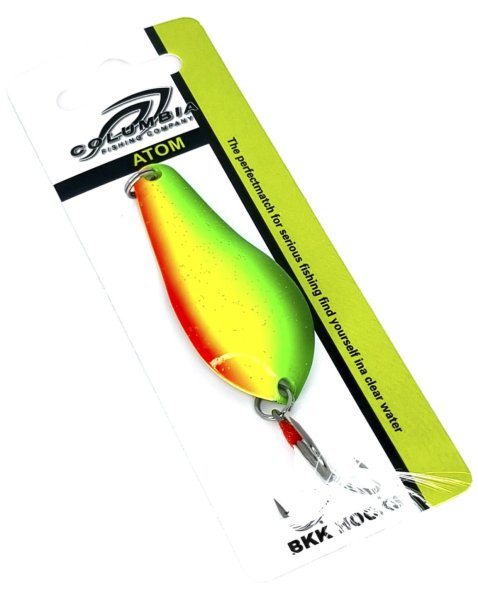 Блесна колеблющаяся Columbia Atom 65мм 22гр