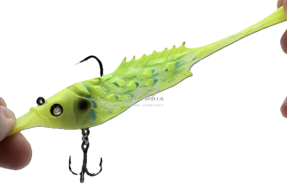 Силиконовая приманка оснащенная WAVE KILLER 70mm 12g