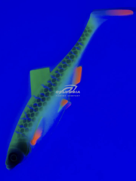 Силиконовая приманка виброхвост 15см