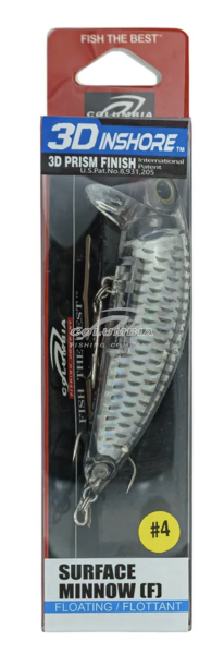Воблер 3D Inshore Surface Minnow 90MM 11G