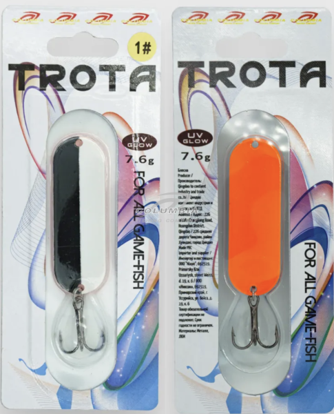 Блесна зимняя на форель7.6g