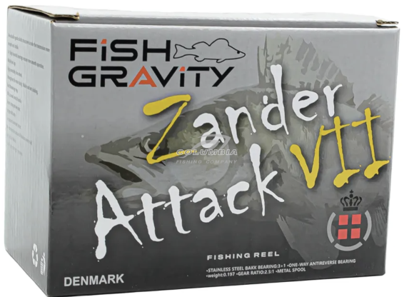 Катушка мультипликаторная Zander Attack VII