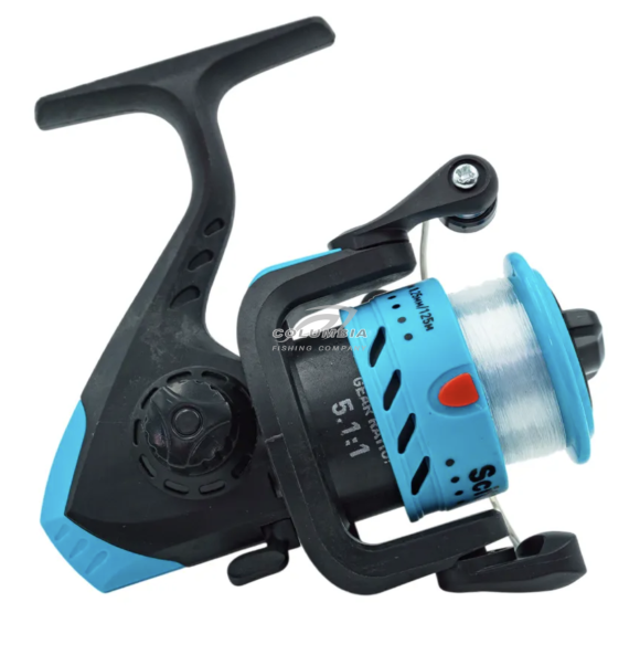 Катушка для рыбалки безынерционная с леской