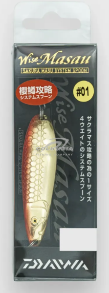 Блесна колебалка для лососевых Wise Masau 22g