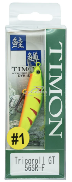Воблер для рыбалки Tricoroll GT 56SR-F