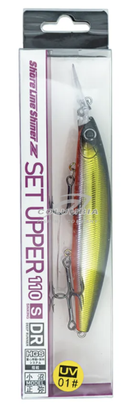 Воблер для рыбалки на щуку SET UPPER 110S-DR