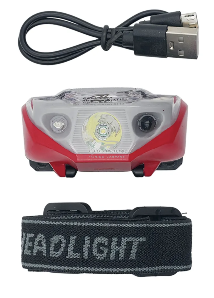 Налобный фонарик на аккумуляторе с зарядкой мощный