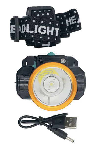 Налобный фонарик на аккумуляторе с зарядкой мощный