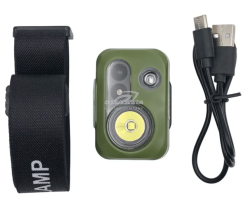 Налобный фонарик на аккумуляторе с зарядкой мощный