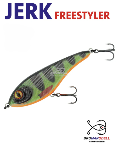 Воблер JERK freestyler 12см 49g