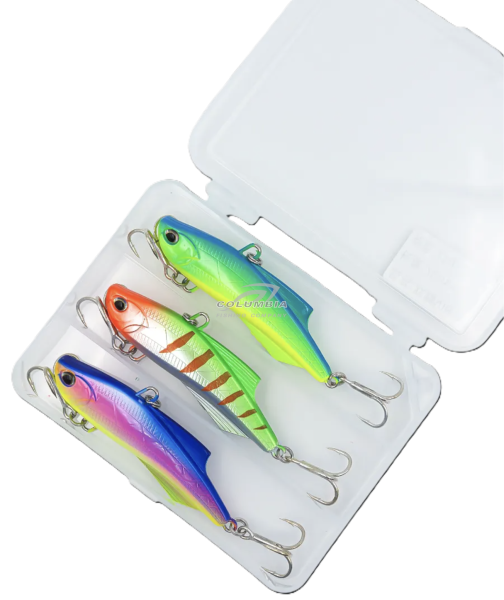 Раттлины вибы набор SALT VIB 70mm 21g