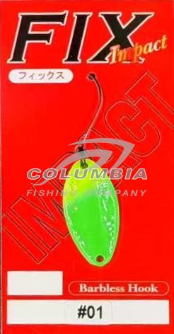 Блесна на форель колебалка FIX impact 2.5g