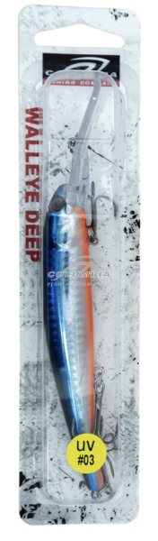 Воблер Columbia Walleye Deep 20мм 17,5гр 2,4 - 3,6м.