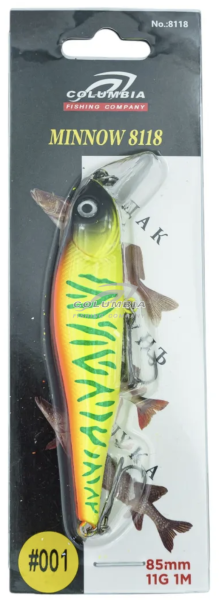 Воблер для рыбалки на щуку Minnow 85 8118