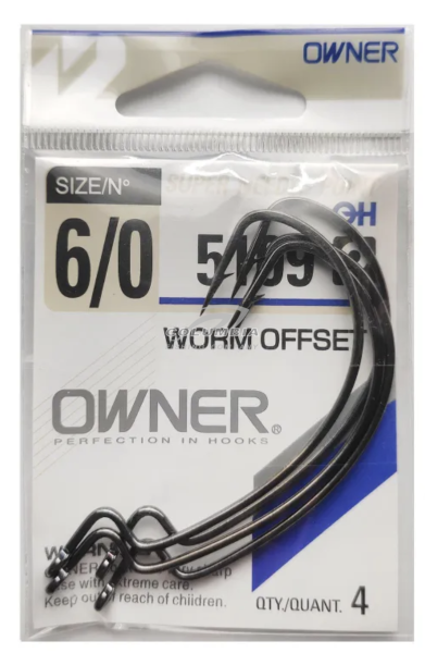 Офсетный крючок Owner 5109 10пачек