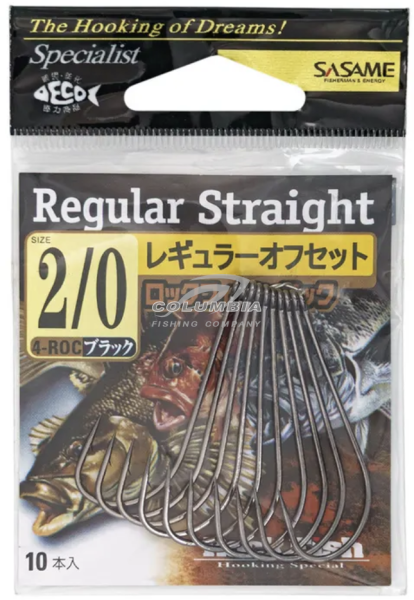 Крючки рыболовные офсетные 4-ROC