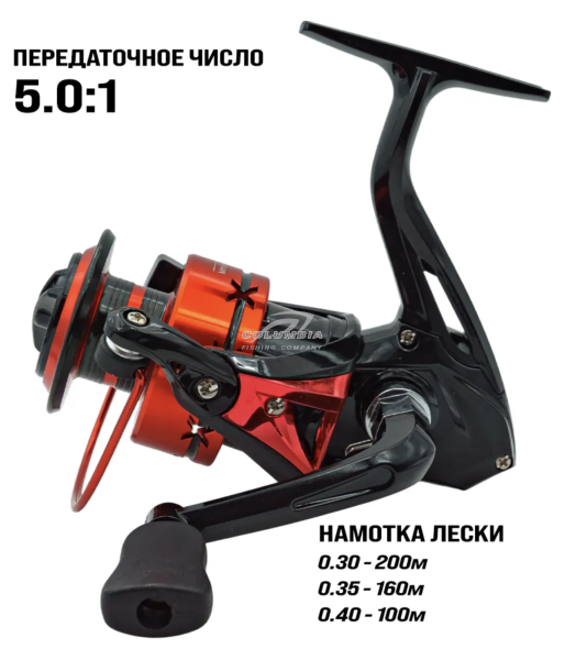 Безынерционная катушка Columbia Izumi 1000 - 4000