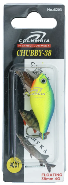 Воблер Chubby 38 4.0гр